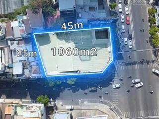 Khuôn đất 2 mặt tiền nguyễn văn trỗi, phường 17, q. phú nhuận 23x50m (1066m2). có gpxd