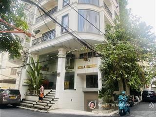 48.5 tỷ! bán toà khách sạn góc 2 mặt tiền cửu long, phường 2, tân bình  10x15m  hđt 220tr/th