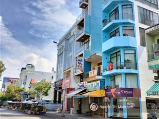 19 tỷ! bán góc 2 mặt tiền đường hoàng hoa thám, phường 06, quận bình thạnh  4x16m  6 tầng