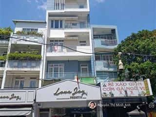 21.5 tỷ! bán 2 mặt tiền trước sau nguyễn văn đậu quận bình thạnh  6x15m  7 tầng