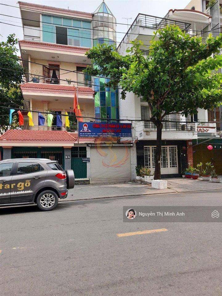 58 tỷ! bán góc 2 mặt tiền khu đường d võ oanh, phường 25, quận bình thạnh  ngang 20m  4 tầng