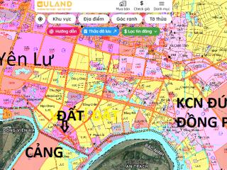 Quá rẻ lô đất 218,6 m2 trục chính kinh doanh, kẹp giữa 2 kcn lớn tại yên dũng, bg giá chỉ 2,8 tỷ
