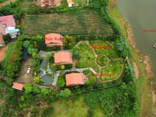 Bán biệt thự nghỉ dưỡng phúc xuân villa, view hồ cầu bãi, dòng tiền, 3600m2 mt 36m, chào bán 46.8tỷ