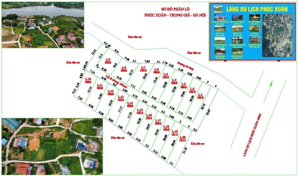 Bán đất cạnh hồ cầu bãi trung giã hà nội, thông ô tô, 100m, mt 7.1m, 950tr, trung tâm du lịch