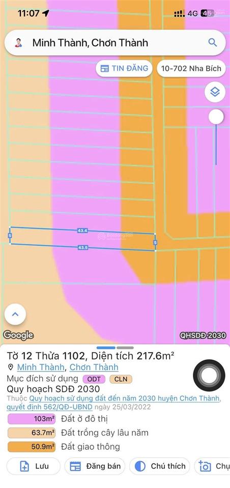 Ngợp rẻ chơn thành  mặt tiền đường nhựa số 33  minh thành  chơn thành  tỉnh bình phước