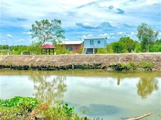 500m2 / 599tr đất vườn view kênh được chuyển thổ cư bến lức long an sổ sẵn