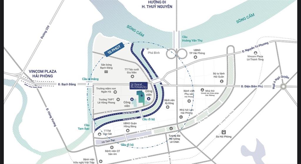 Quỹ căn chuyển nhượng khu nhà ở cao cấp 80 hạ lý  royal river city