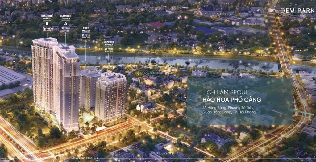 Tổng hợp quỹ căn mở bán gem park hải phòng cập nhật bảng giá mới nhất tháng 3/2026
