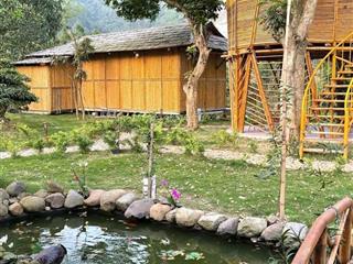 Bán khuôn viên nghỉ dưỡng, sổ hồng riêng, cực đẹp bám suối, đầy đủ nội thất, giá chỉ nhình 8 tỷ