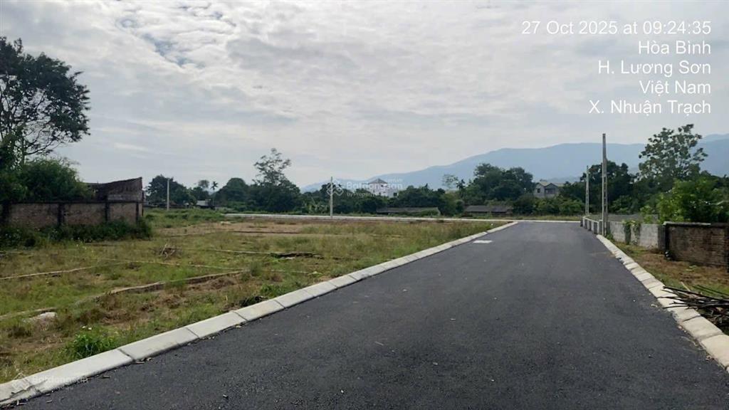 Bán đất nhuận trạch, lương sơn, hòa bình, giá thỏa thuận, 600m2 hàng hiếm tại giá tốt