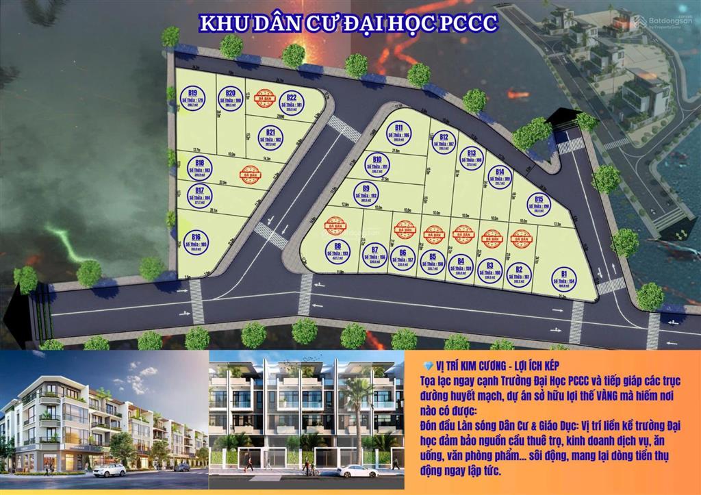 Khu đô thị phòng cháy chỉ còn 1 lô duy nhất giá đầu tư cực sốc cơ hội cuối cùng