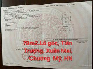 Chính chủ em cần bán gấp tại xuân mai