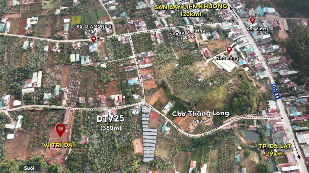 Lô đất trung tâm nam ban, cách đt 725 400m, chợ thăng long 900m, giá chỉ 790 triệu