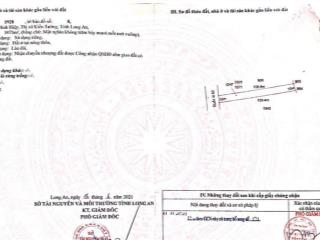 *phát mại* ngân hàng vib bán đấu giá đất mặt tiền đường quốc lộ 22, x bình hiệp, kiến tường,long an