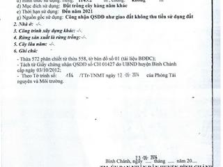 Ngân hàng thanh lý bán đất tại xã bình lợi, huyện bình chánh, tphcm giá tốt so với tiềm năng