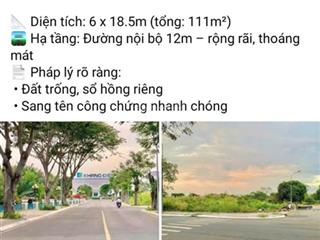 Bds hvl nc  bán nền đất 6x18.5m mẫu giáo trung ương cạnh dự án verosa khang điền, q9