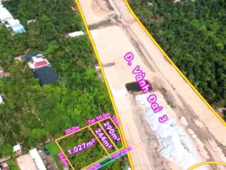 Bán đất 2 mt đường vành đai 3 , thuận an, bình dương