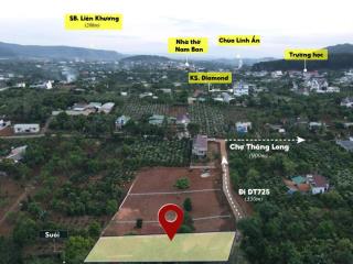 Bán lô đất ngay trung tâm nam ban, giá chỉ 890 triệu, cách đt 725 500m