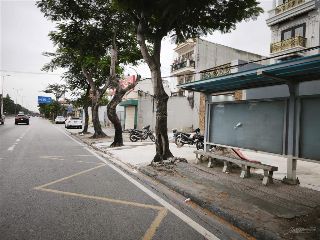 Bán lô đất mặt đường nguyễn bỉnh khiêm cạnh giày da đỉnh vàng. diện tích 80m2 ngang 4m giá 52 triệu