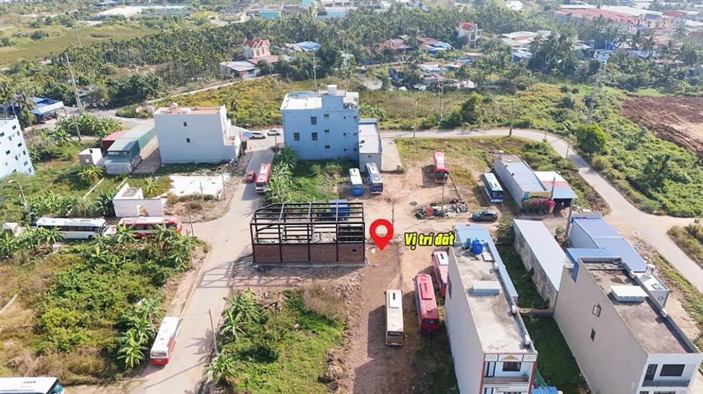 100m² tại tdc thủy nguyên, mặt tiền 5m, đường rộng 10,5m cả vỉa hè  gần khu cn vsip, giá 3,05 tỷ