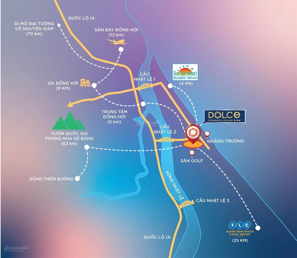 590 triệu nhận ngay căn góc sân vườn studio 6* dolce penisola quảng bình quý iv/2025