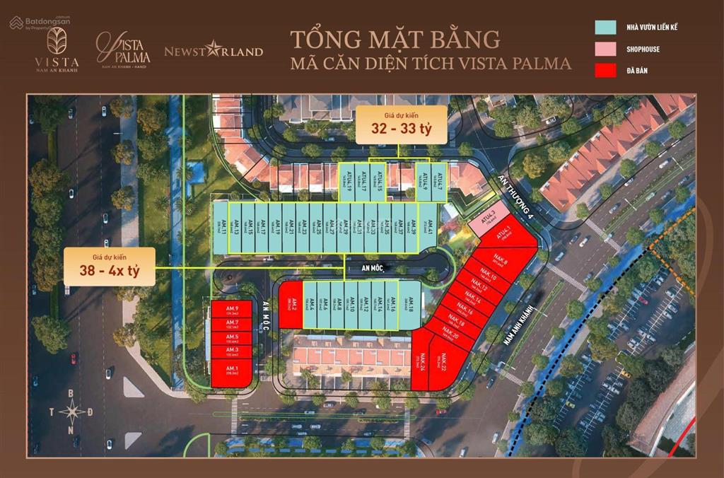 Mở bán biệt thự khu đô thị nam an khánh cạnh vinhomes thăng long