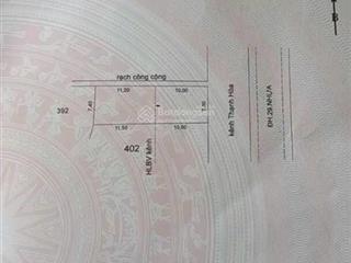 Đất nhà chính chủ 154m2 full thổ giá 750 triệu.( có sẵn cầu bắt qua sông nhỏ ).