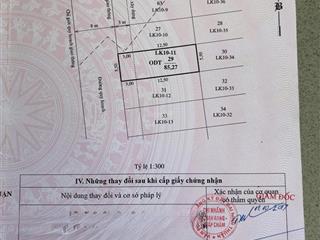 Bán lô đất khu đô thị đông bắc khu k1