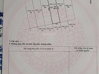 Bán lô đất khu đô thị đông bắc khu k1