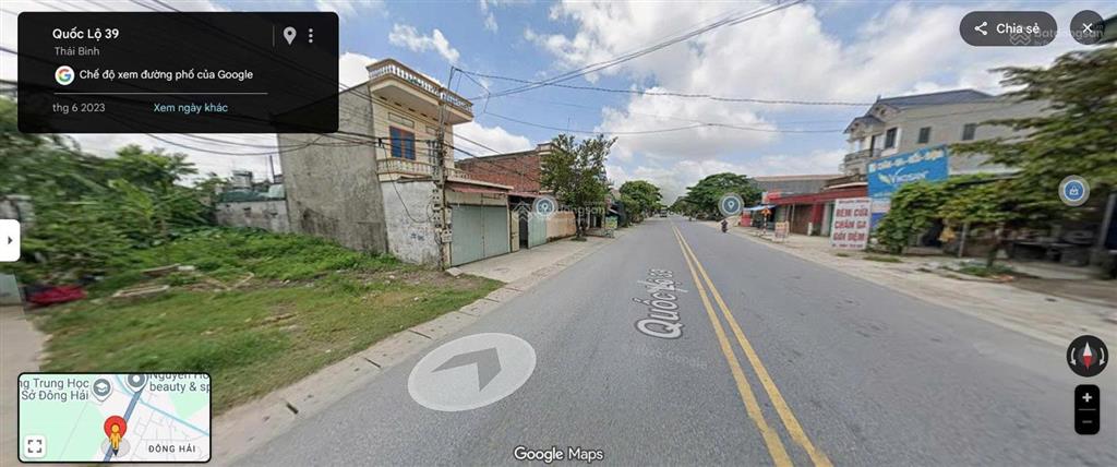 Chính chủ bán đất mặt ql. 10  xã đông hải, quỳnh phụ, thái bình. đối diện kcn dược sinh học 400 ha