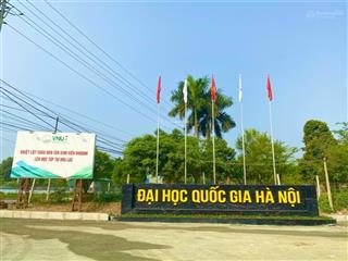 Bán 65m đất tái định cư đại học quốc gia tại khu công nghệ cao hòa lạc,