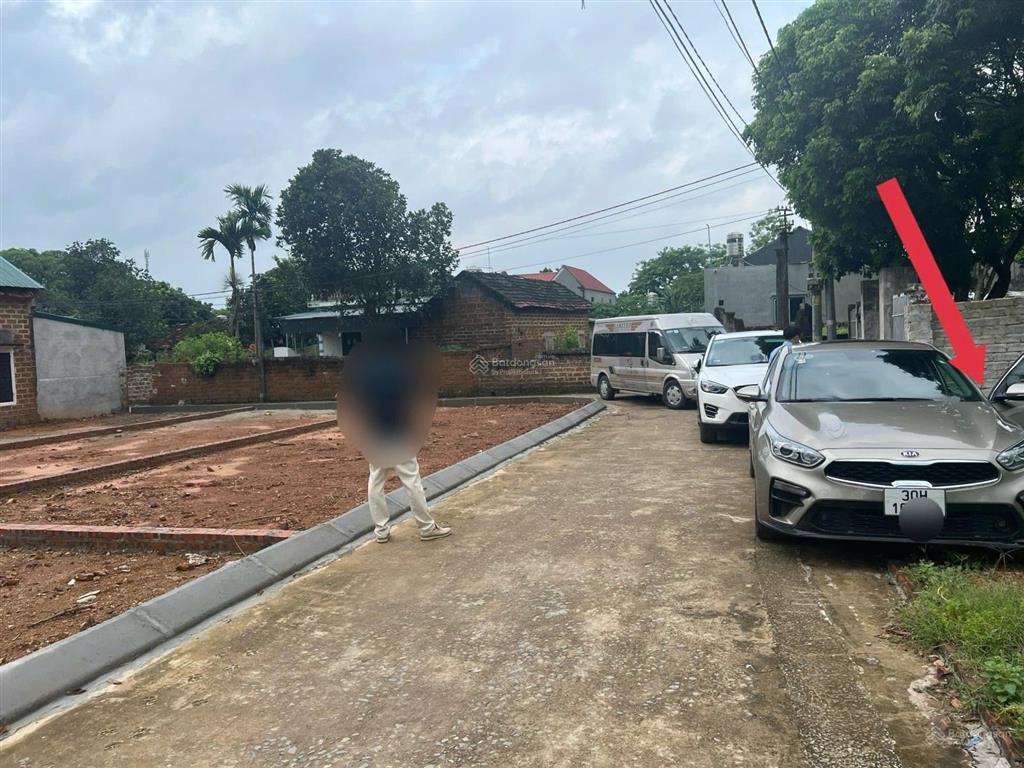 Bán 63m đất thôn cổ liễn xã cổ đông. mt 4m. hậu 4m. đường thông gần đại học quốc gia hòa lạc