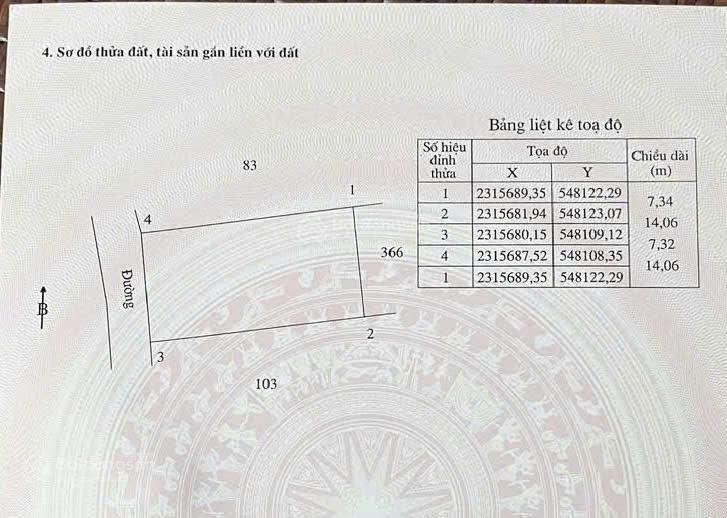 Chính chủ bán 103,1m² hòa bình thượng tân tiến văn giang, mt 7,3m, sát vin ocean park 2