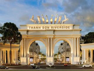 Sở hữu ngay lô đất nền 114m2 sẵn sổ tại thanh sơn riverside chỉ hơn 1 tỷ đồng  kinh doanh sầm uất
