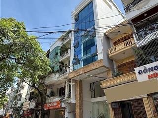 Toa vp 9 tầng, mặt phố ngã tư sở  dt 105m2 x mt 6m x thông sàn  giá 5x tỷ