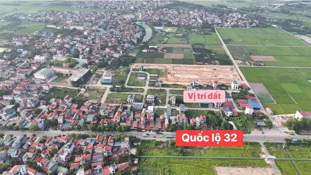 Em chuyên đất đấu giá khu cầu lọc xã ngọc tảo, phúc thọ, hà nội. giá đầu tư ạ. đt 0976 613 ***