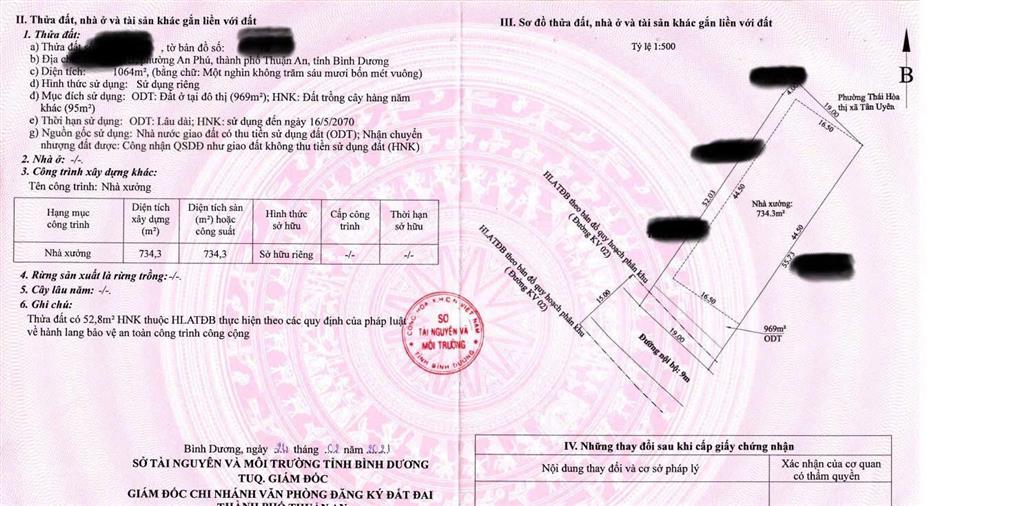 Cần bán vị trí an phú, thuận an, bình dương hcm