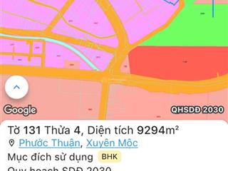 Siêu phẩm 34 lô, 15triệu/m2, sẳn 80 thổ cư tùy lô. cách phố đi bộ hồ tràm 200m.