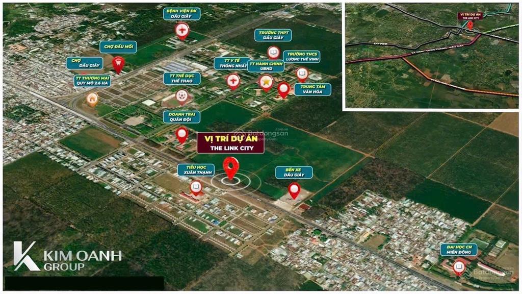 Dự án đất nền thế link city tọa lạc tại quốc lộ 1a, nhận booking vị trí đẹp. sổ riêng
