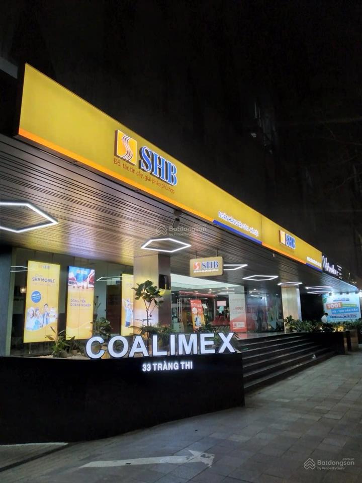 Cho thuê văn phòng từ 20m2  1000m2 tại tòa nhà coalimex  33 tràng thi, hoàn kiếm, hà nội