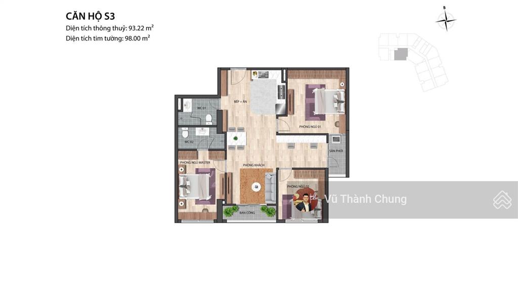 Bán căn hộ misaki tower, giá tốt 2,6 tỷ, 68m2, view đẹp, hồng hải, hạ long, quảng ninh
