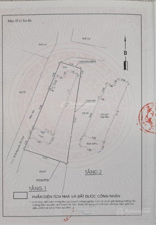 Bán gấp nhà giáp 2 mặt tiền ngay vòng xoay mỹ thủy