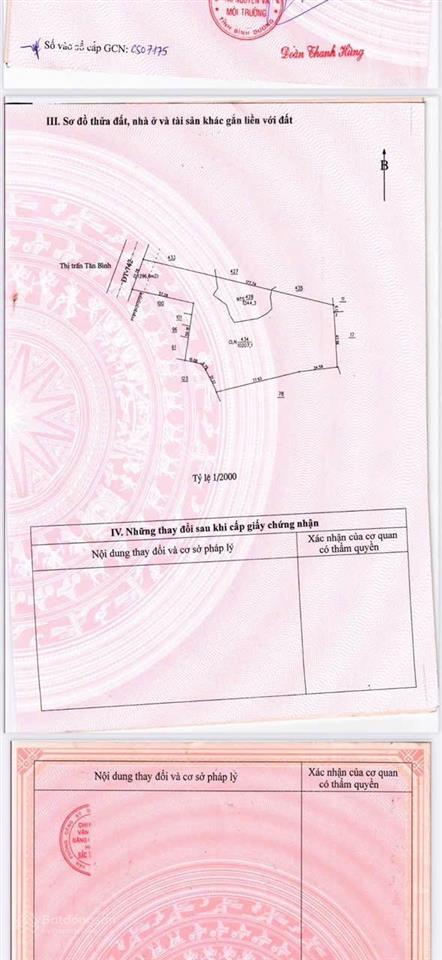 Cần bán hơn 1,5 mẫu đất mặt tiền dt 742 xã bình mỹ tân uyên bình dương