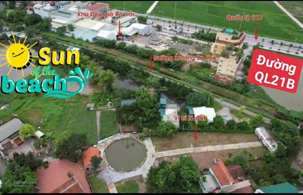 Chỉ 4x tr/m²  ô tô đỗ cửa  lô đất view hồ sen kim thư  trung tâm kim bài  0977 690 ***