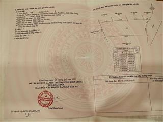 Chính chủ cần bán xã cửa dương, phú quốc, kiên giang giá chỉ 1.85 tỷ