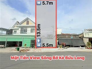 Mặt tiền nguyễn văn trị (nối dài)  77m2, ngang 5.5m, gần kdl bửu long, 1 sẹc huỳnh văn nghệ