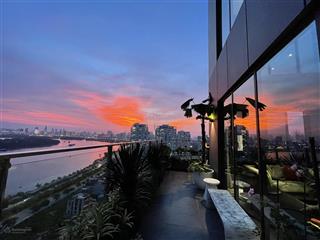 Siêu phẩm duplex one verandah 182m² view sông sài gòn & quận 1 trọn vẹn, full nội thất luxury