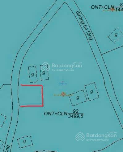 Bán đất quốc lộ 6, 288 triệu, 222m2, pháp lý đầy đủ, mặt tiền rộng 14.9m, ngõ 4m, hot!