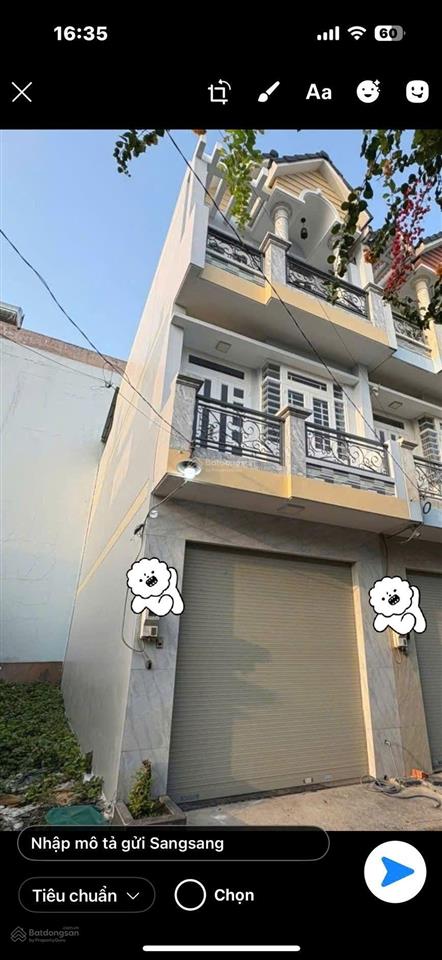 Nhà nguyên căn cho thuê gần qlo1a gỗ vấp