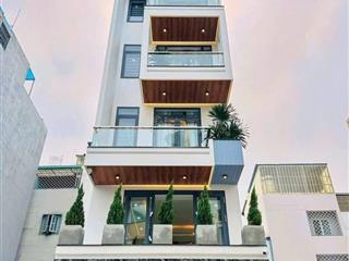 Nhà full nội thất hẻm xe hơi, nguyễn văn khối phường 9, 4x17m 4 lầu 5pn 5wc, 25 triệu